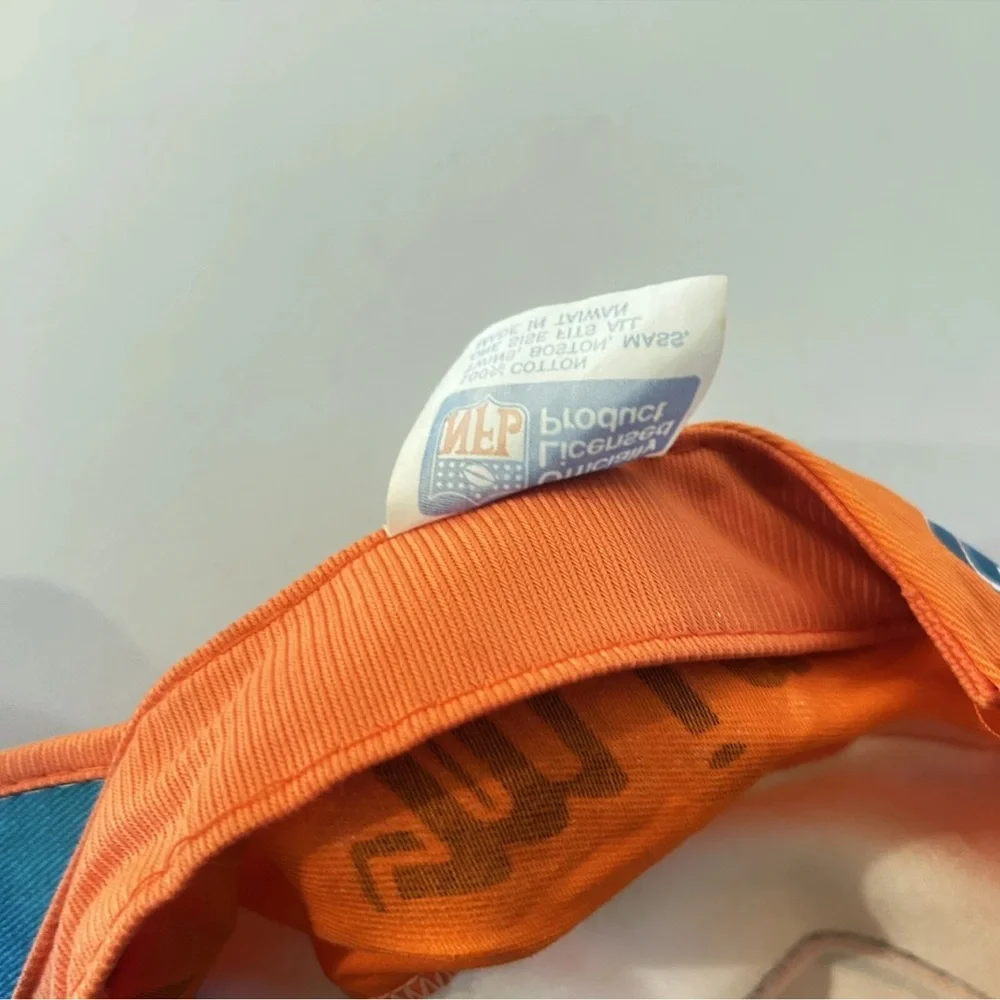 NFL Miami Dolphins White, Orange & Teal Camp Hat - Picture 4 of 12